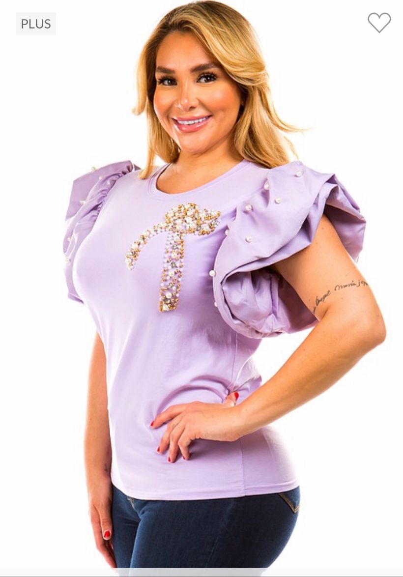 Sabrina top plus size